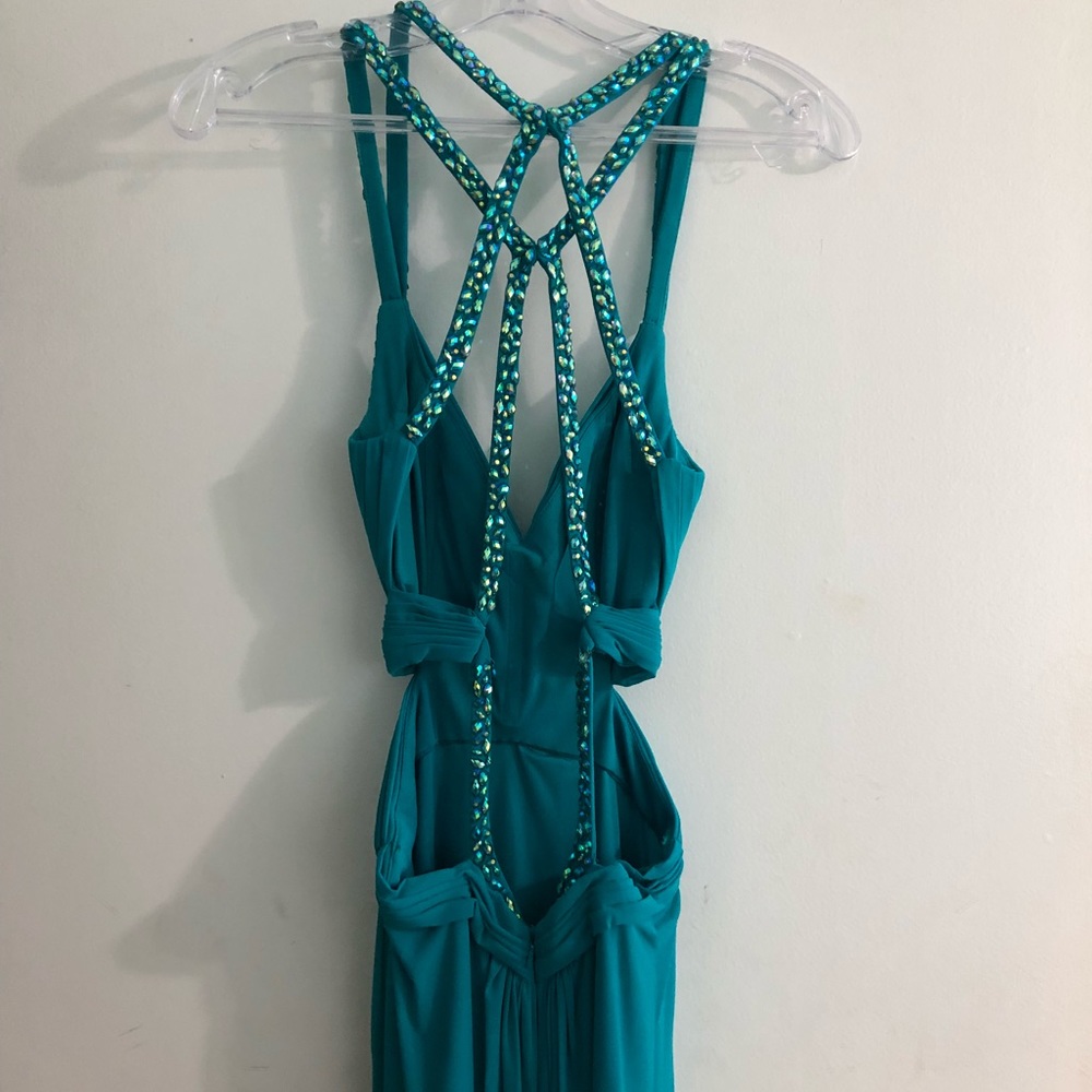 Teal Prom Dress